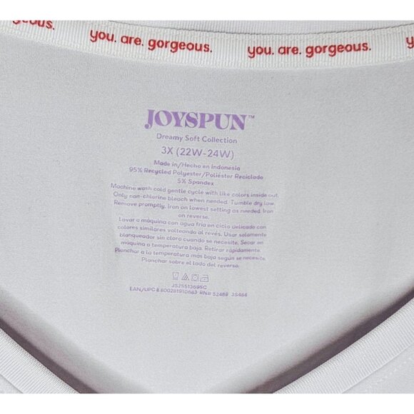 Joyspun Citrus Lemonade Lemons Piece Sleepwear Shorty Set 3XL (22W-24W) - Picture 4 of 6